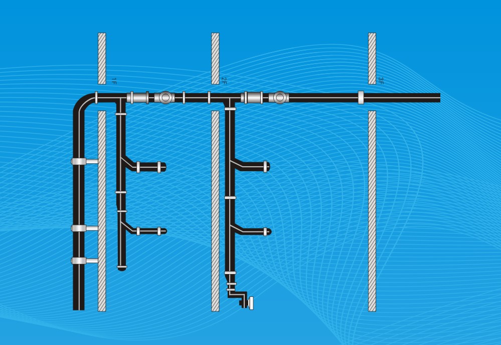 尊龙凯时人生就是博HDPE同层排水系统
